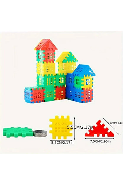 Minoar 128 Parça Eğitici Yapı Oyuncağı