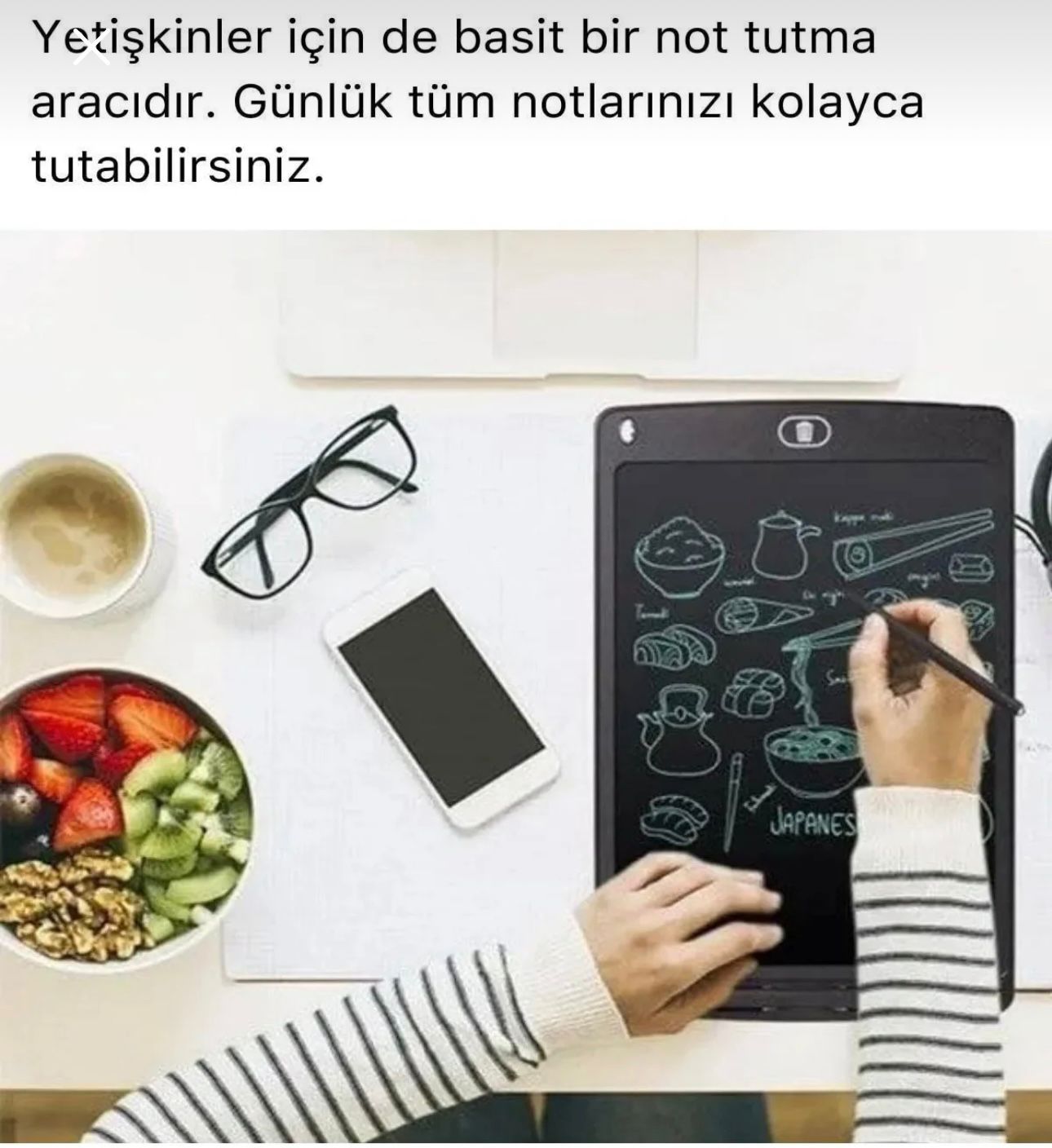 Minoar Lcd Çizim Eğitim Tableti