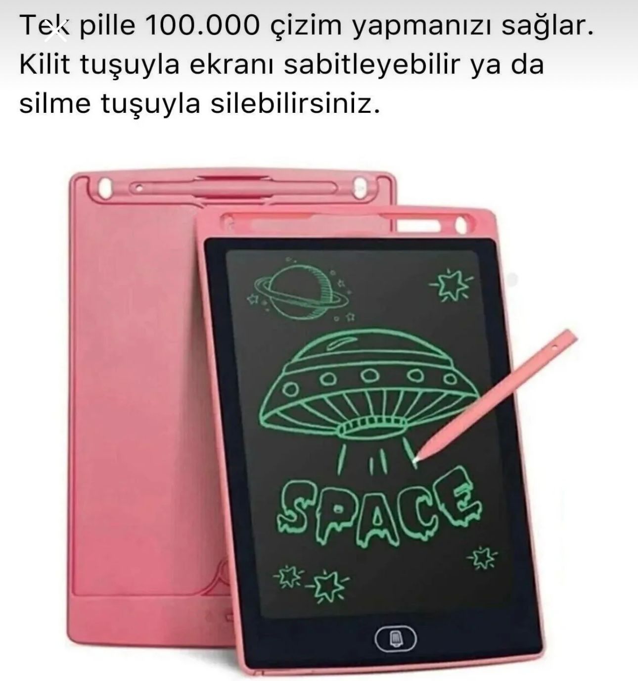 Minoar Lcd Çizim Eğitim Tableti